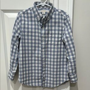 Crewcuts Blue and White Checkered Shirt